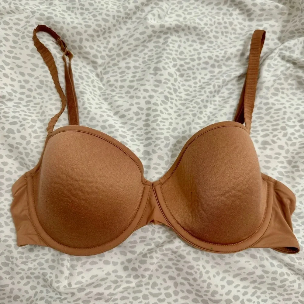 ThirdLove 24/7 Classic T-Shirt Bra in Mocha 32C 1/2